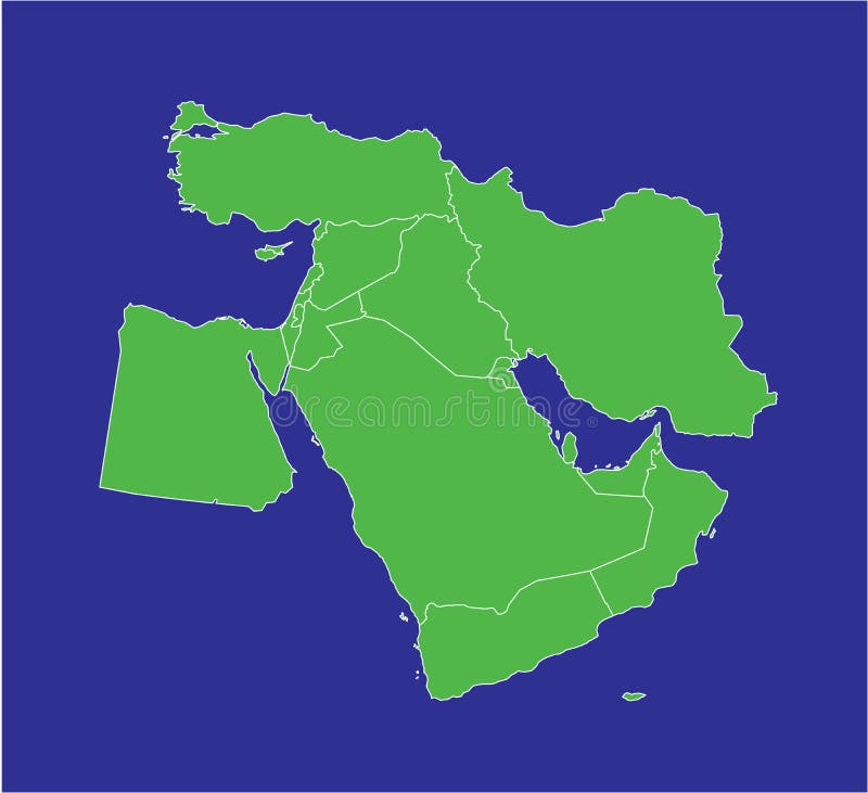 Middle East Map 2