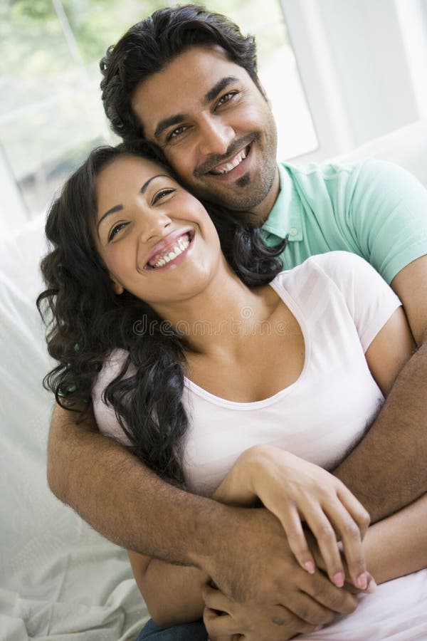 A Middle Eastern couple stock photo