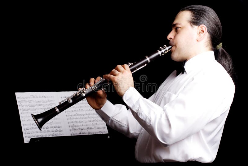 Midnight concert stock photo