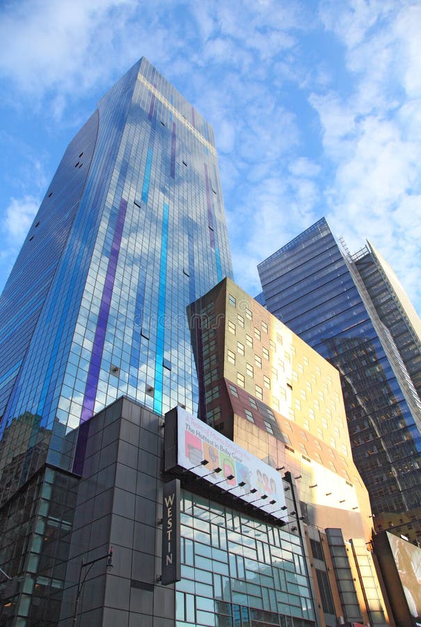 Opinión Panorámica Del Midtown De Manhattan Imagen de archivo editorial