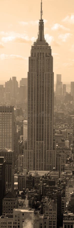 NEW YORK CITY, NY - OCT 29: Midtown and the Empire State Building on oct. 29, 2013 in New York City. Empire State Building is a 102-story landmarnd was world`s tallest building for more than 40 years. NEW YORK CITY, NY - OCT 29: Midtown and the Empire State Building on oct. 29, 2013 in New York City. Empire State Building is a 102-story landmarnd was world`s tallest building for more than 40 years