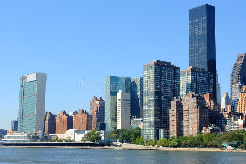 Midtown manhattan stock photo. Image of cityscape, queens 19426426
