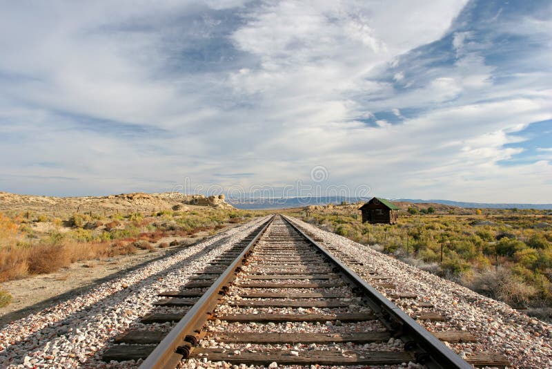 Midwest train tracks