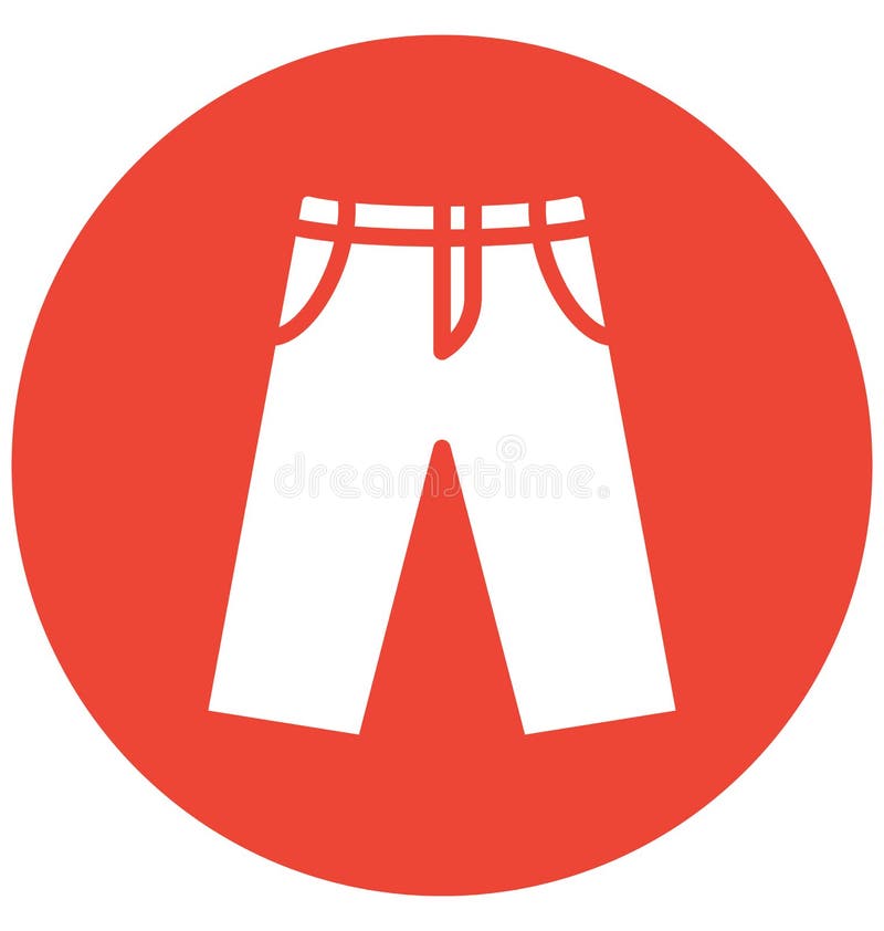 Miechowaty trouser Odizolowywał Wektorową ikonę która może łatwo redagować lub modyfikująca ilustracji Miechowaty trouser Odizolowywał Wektorową ikonę która może łatwo redagować lub modyfikująca ilustracji