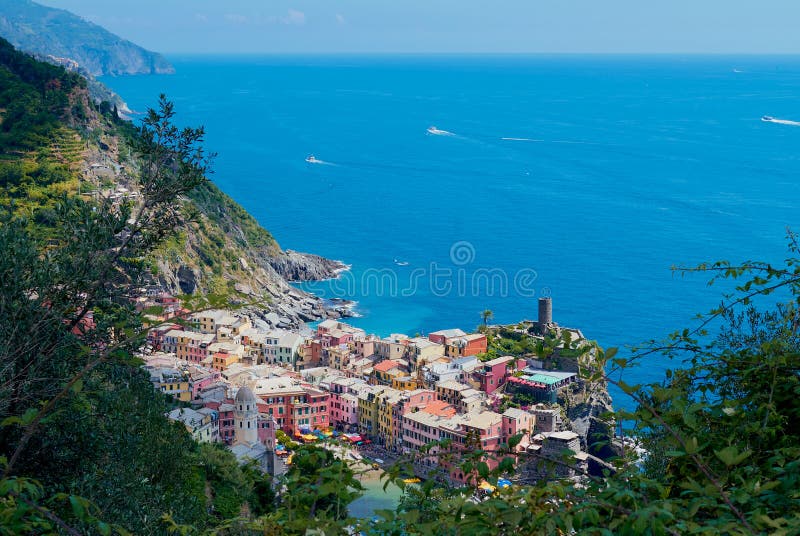 Vernazza is one of the five scenic cities known as Cingue Terre (the land of 5 cities) a national park in the region of Ligurien (Liguria) in Italy. The cities are placed seaside at an approximately 12 kilometers long area along the coast and they were earlier only accessible from boat. Today trains are running frequently from La Spezia to and from 5 railway stations and the walk between the villages are very scenic and romantic. Formats: .JPG .TIFF and .PNG. Vernazza is one of the five scenic cities known as Cingue Terre (the land of 5 cities) a national park in the region of Ligurien (Liguria) in Italy. The cities are placed seaside at an approximately 12 kilometers long area along the coast and they were earlier only accessible from boat. Today trains are running frequently from La Spezia to and from 5 railway stations and the walk between the villages are very scenic and romantic. Formats: .JPG .TIFF and .PNG.