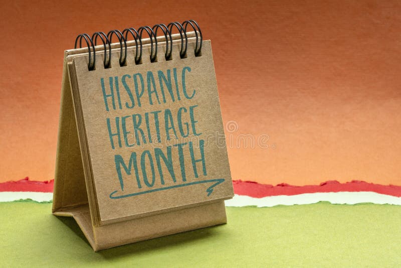 Miesiąc narodowego dziedzictwa hiszpańskiego w kalendarzu stacjonarnym