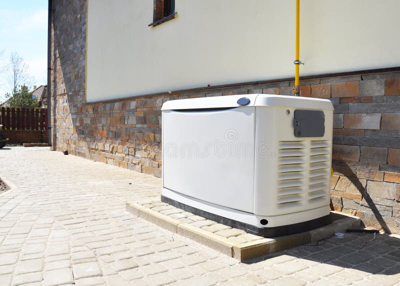 Mieszkaniowego domowego gazu naturalnego pomocniczy generator Wybierać lokację dla domowego rezerwowego generatoru