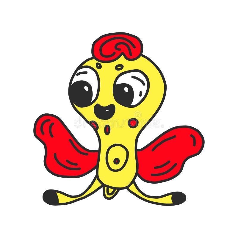 ?mieszny kresk?wka motyl royalty ilustracja ?mieszny kresk?wka motyl royalty ilustracja