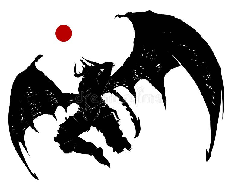 Demon Silhouette Royalty-Free Images, Stock Photos & Pictures