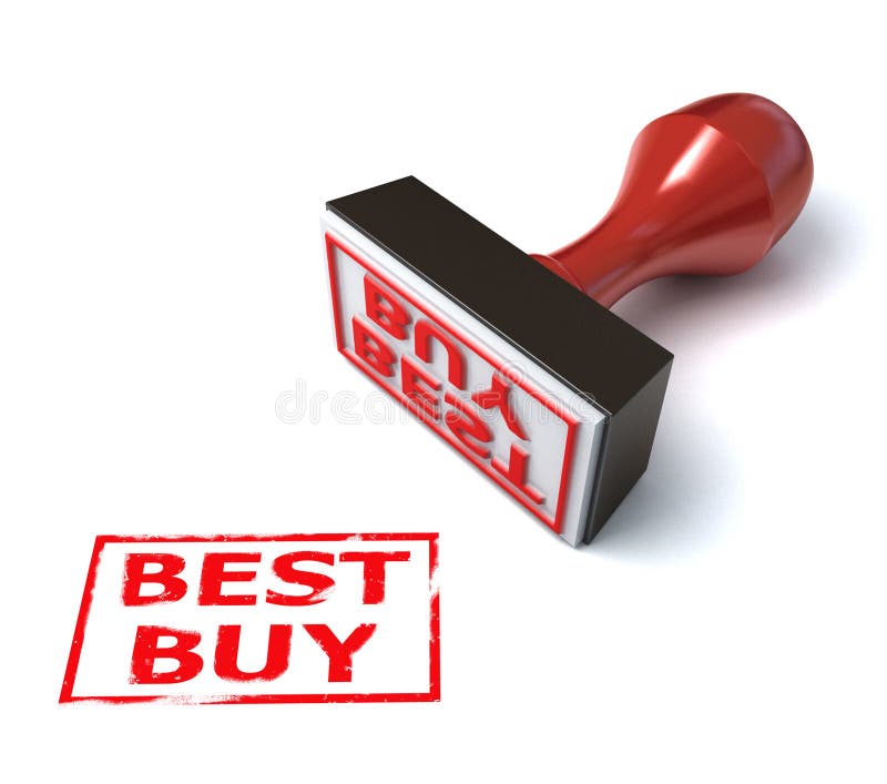 migliore buy del bollo 3d illustrazione vettoriale migliore buy del bollo 3d illustrazione vettoriale