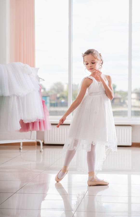 Ballerine blanche 2025 enfant