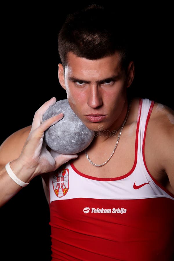 Mihail Dudas decathlete of Serbia