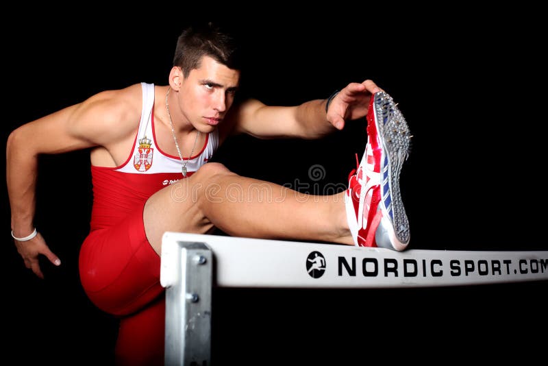 Mihail Dudas decathlete of Serbia