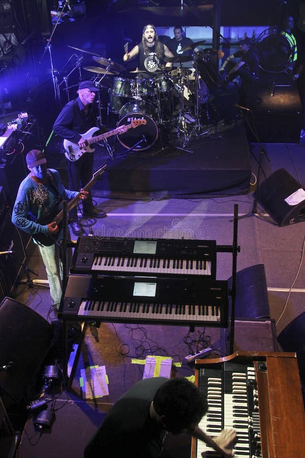 Mike Portnoy, Billy Sheehan, Tony MacAlpine and Derek Sherinian in Concert