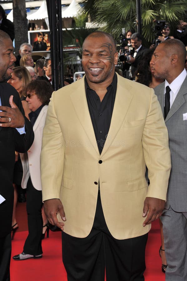 Mike Tyson royalty-vrije stock fotografie
