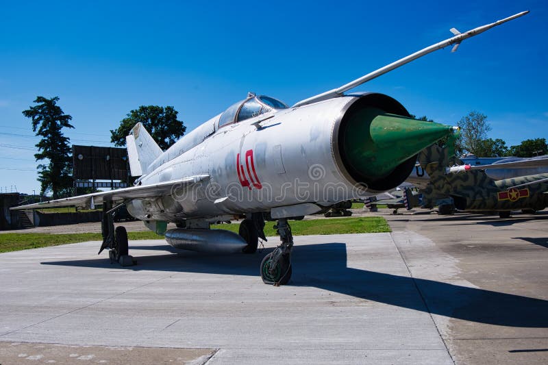 Mikoyan-Gurevich MiG-21 the Fishbed  supersonic jet fighter