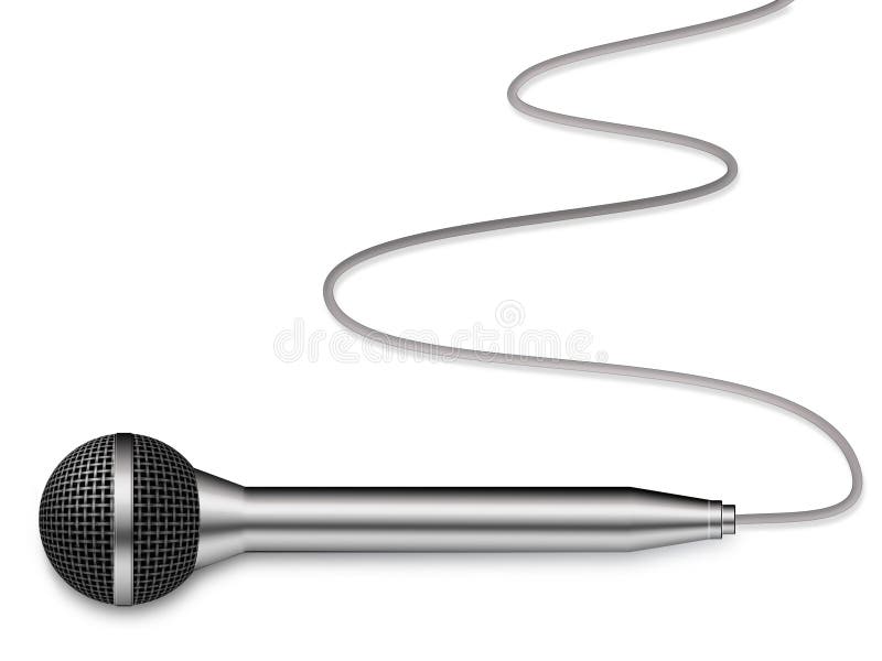 Mikrofon lizenzfreie abbildung