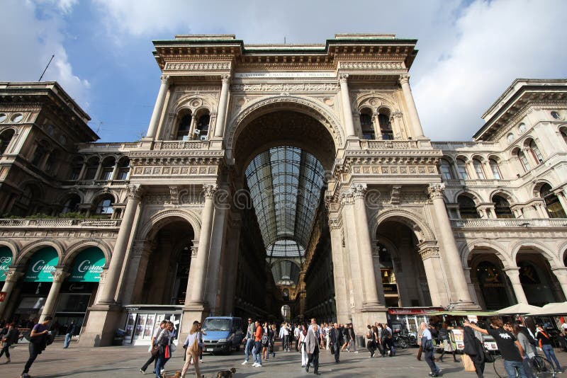 Milaan, Italië royalty-vrije stock afbeelding Milaan, Italië royalty-vrije stock afbeelding
