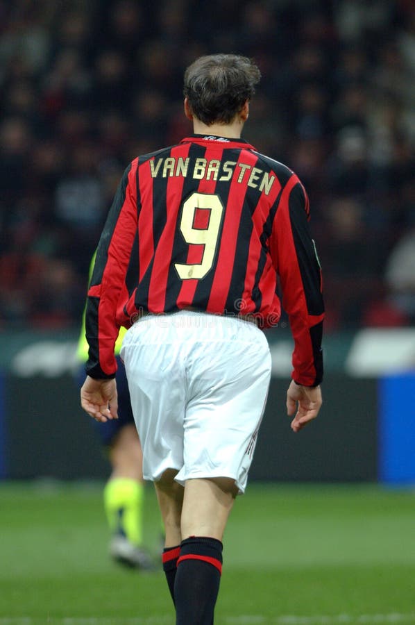 Marco Van during the Match Editorial - Image of milan, notte: 188584839