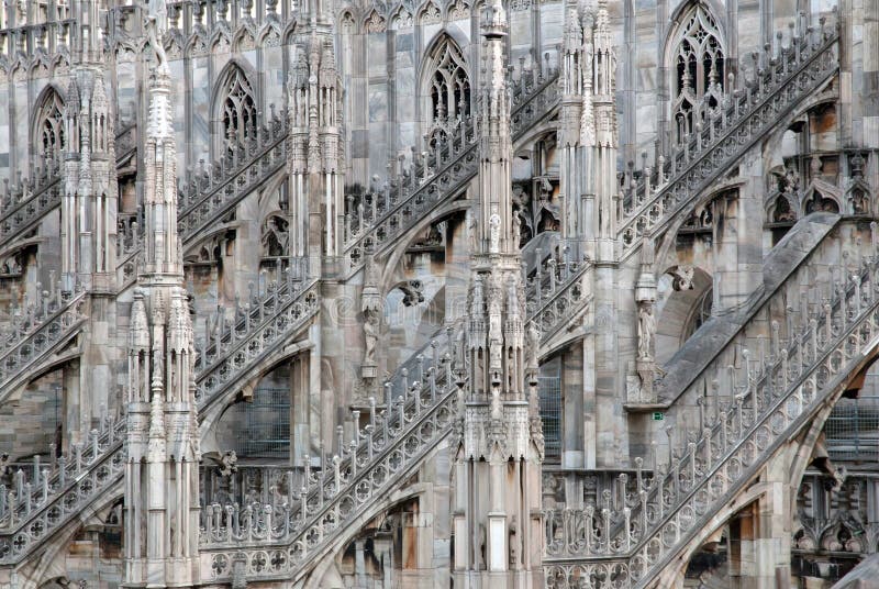 Milan Cathedral (Dome, Duomo) stock photography Milan Cathedral (Dome, Duomo) stock photography