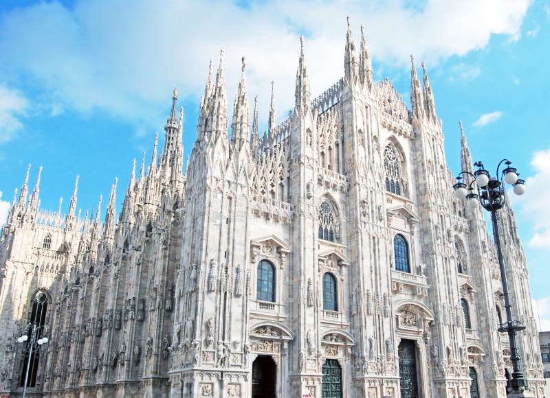 Milan Cathedral - Duomo royalty free stock image Milan Cathedral - Duomo royalty free stock image