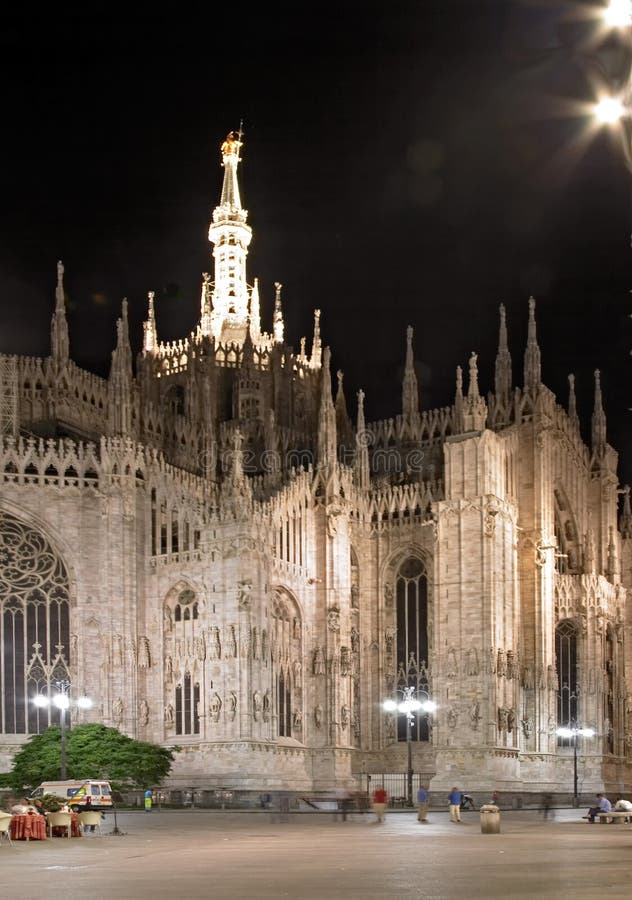 Milan Dome stock photo. Image of historic, gothic, city 15624722