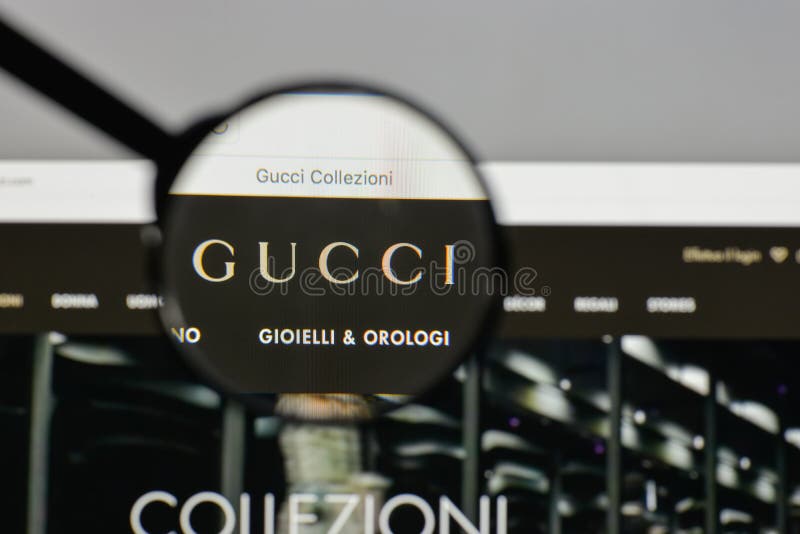 Afgang Mystisk adjektiv Milan, Italy - August 10, 2017: Gucci Logo on the Website Homepage.  Editorial Photo - Image of online, gucci: 106083426