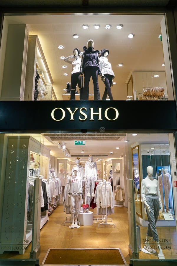 Oysho editorial stock photo. Image of oysho, outlet - 134648173