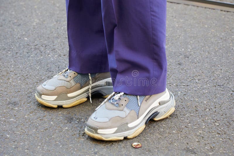 balenciaga shoes purple