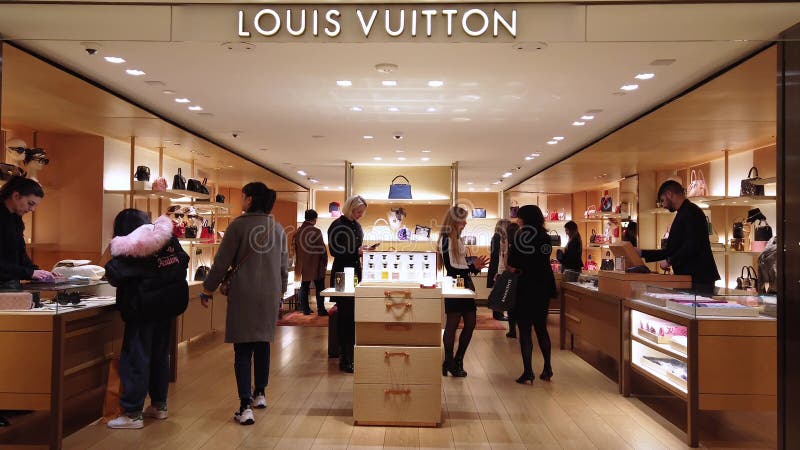 Louis Vuitton Clothing Brand Shop in Siam Paragon Mall. 4K. Luxury Fashion  Shopping for Tourists in Asia Stock Footage - Video of famous, chinese:  103705260