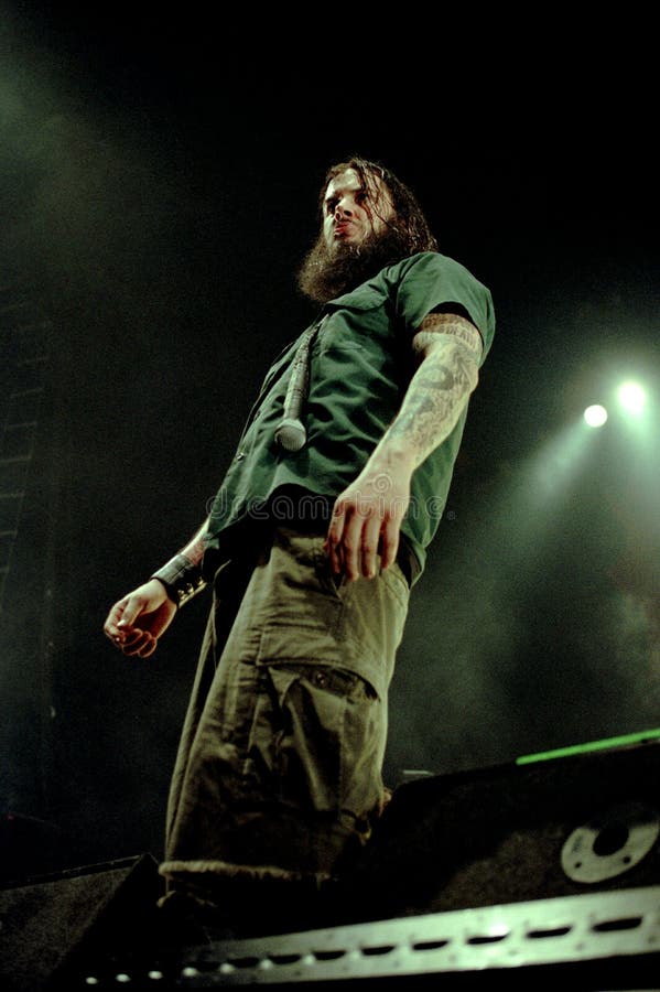 The Singer of Pantera, Phil Anselmo , during the Concert Editorial ...