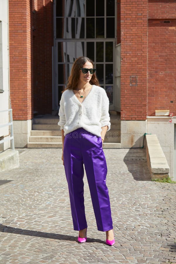 Erika Boldrin before Tods Fashion Show, Milan Fashion Week Street Style ...