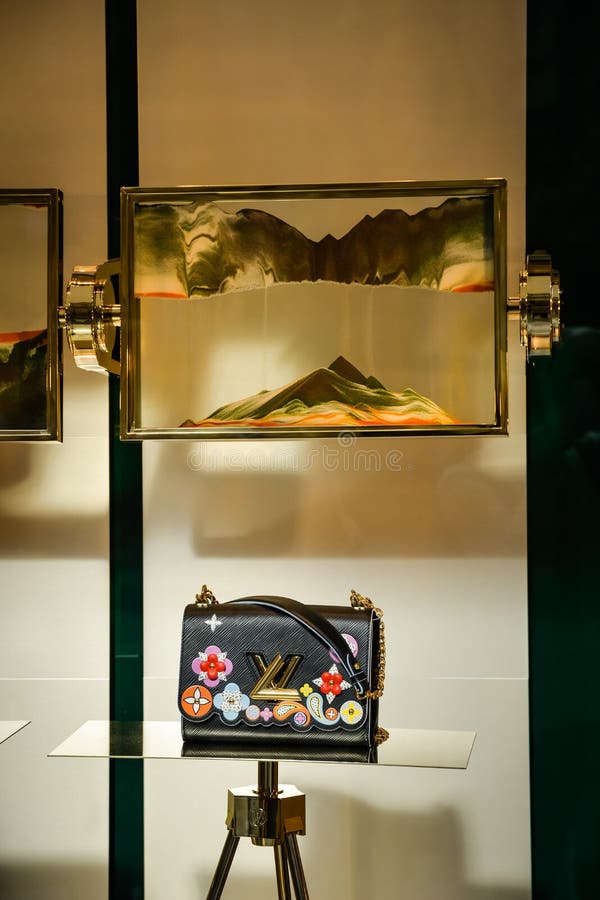 Milan, Italy - September 24, 2017: Louis Vuitton Bag In A Louis Editorial Image - Image of ...