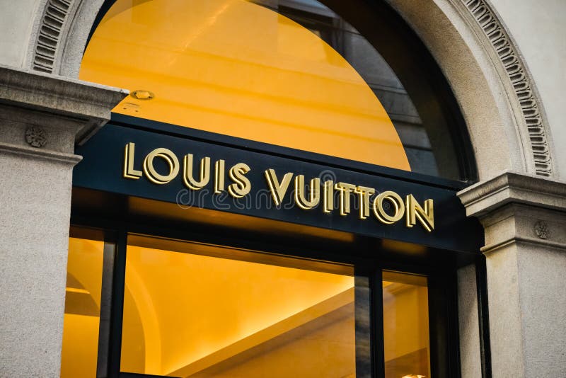 2019 Fun and Bold Window Display Rainbow Monogram Wallpaper Background at  the Louis Vuitton Flagship Store Editorial Stock Photo - Image of louis,  arrivals: 164509598