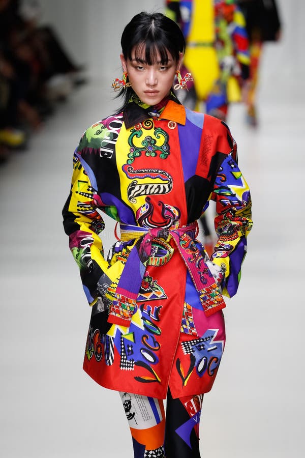 Sora Choi Walks the Runway at the Jeremy Scott Show Editorial Stock Photo -  Image of model, woman: 88003053