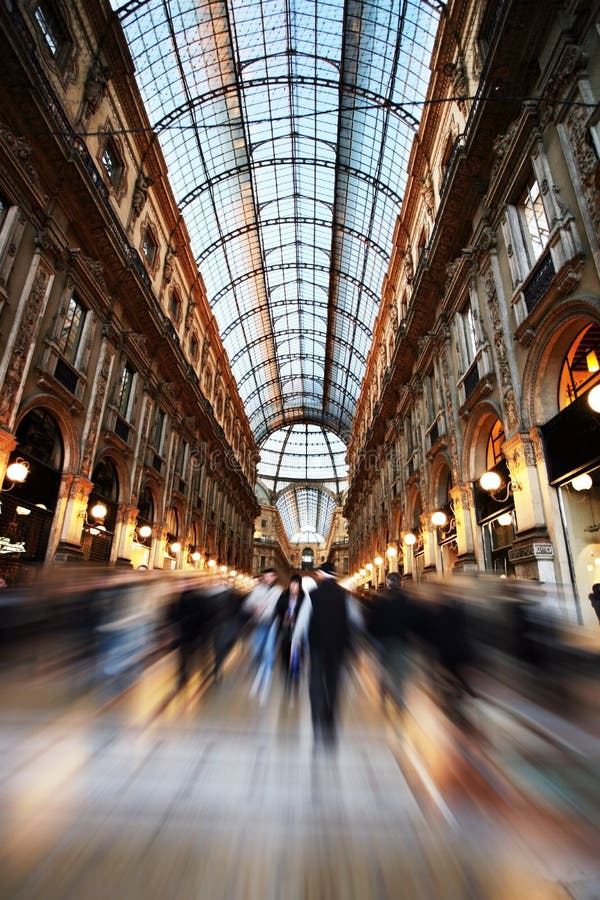 The Galleria Vittorio Emanuele II is a covered arcade situated on the northern side of the Piazza del Duomo in Milan. The Galleria Vittorio Emanuele II is a covered arcade situated on the northern side of the Piazza del Duomo in Milan.