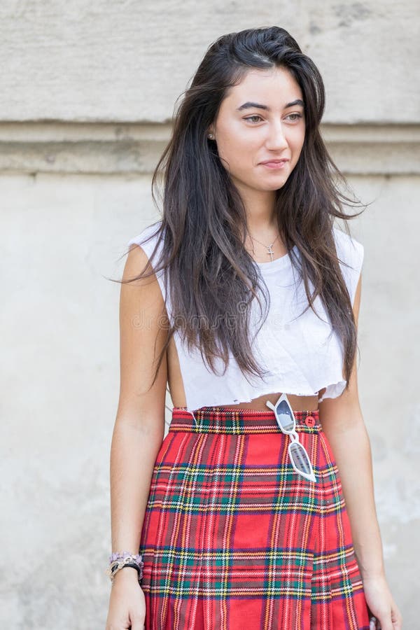 Milan woman fashion week 2018 royalty free stock photo Milan woman fashion week 2018 royalty free stock photo