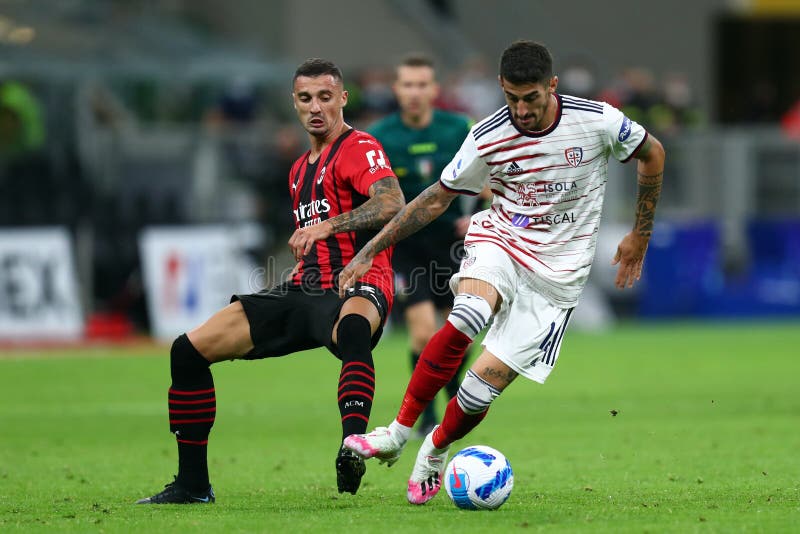 Alessandro Deiola of Cagliari in action during the Serie A match