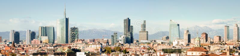 Milano (Italy), skyline