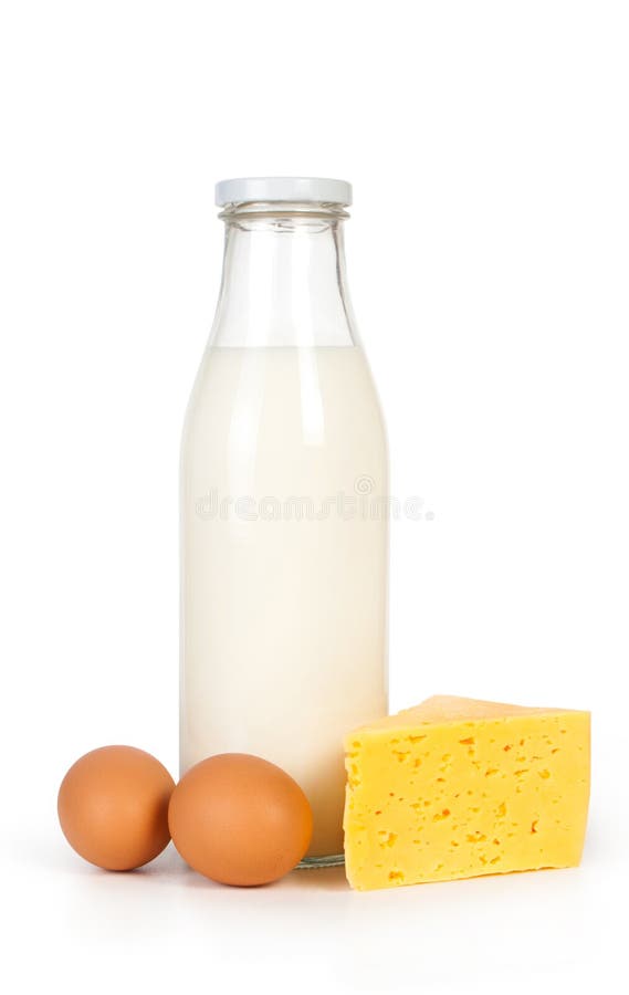 Milchprodukte und Eier. lizenzfreies stockfoto Milchprodukte und Eier. lizenzfreies stockfoto