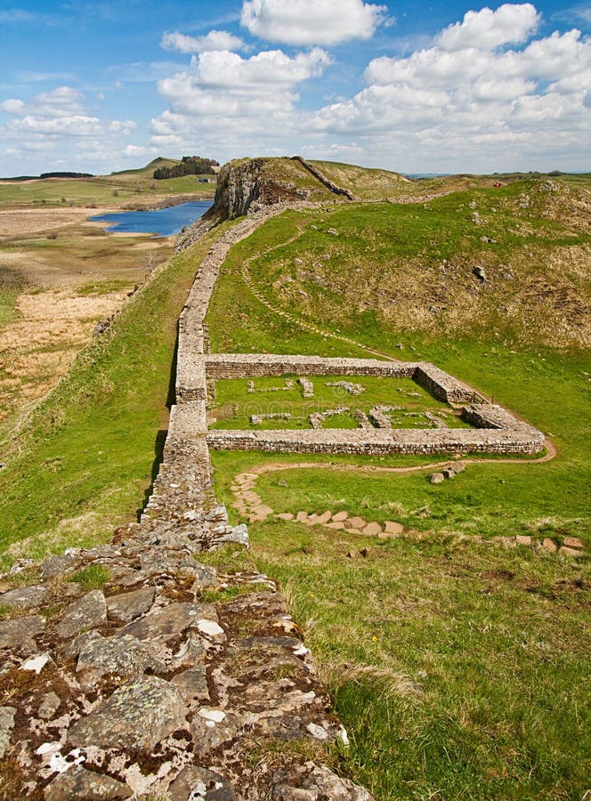 Milecastle 39 on Hadrians Wall