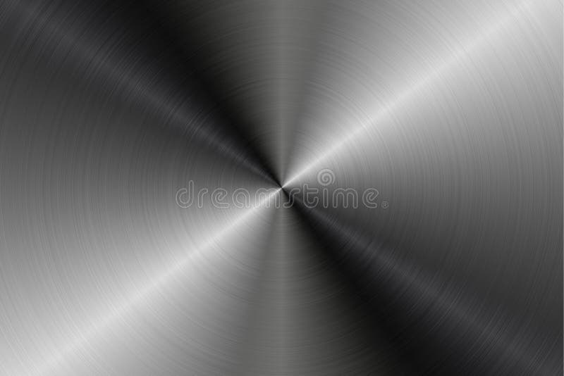 Milieux circulaires de texture de surfaces métalliques, texture 10 illustration libre de droits Milieux circulaires de texture de surfaces métalliques, texture 10 illustration libre de droits