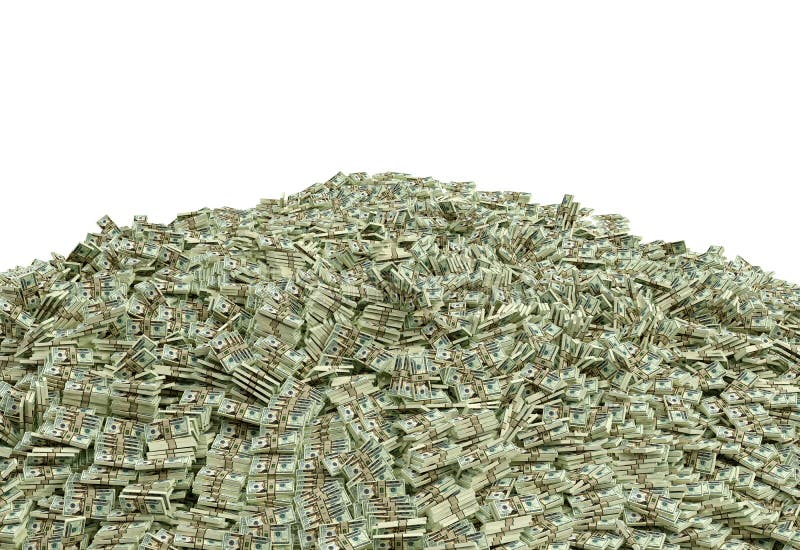 Milioni di dollari illustrazione di stock Milioni di dollari illustrazione di stock