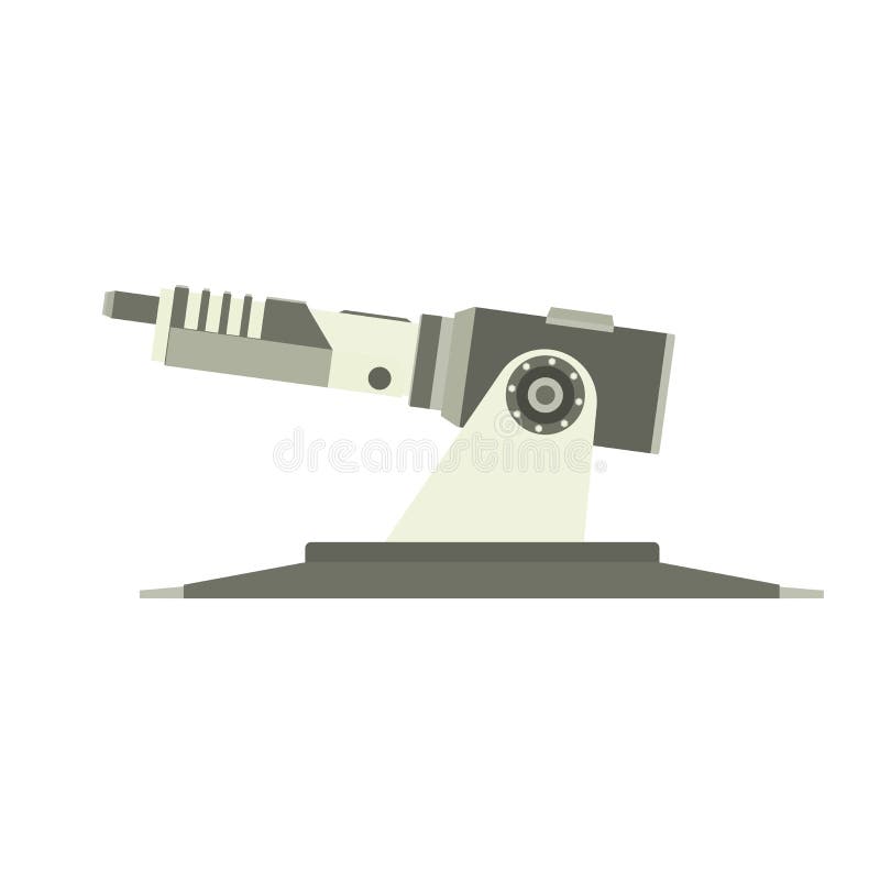 Militair vector van het het legervoertuig van de kanontank gepantserd de illustratietorentje stock illustratie Militair vector van het het legervoertuig van de kanontank gepantserd de illustratietorentje stock illustratie
