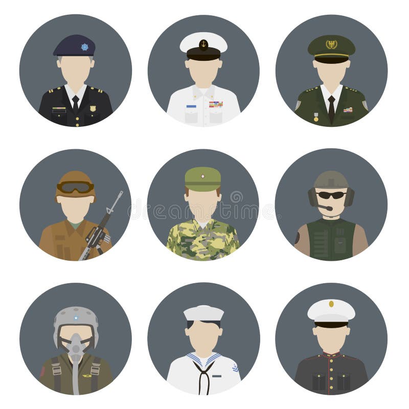 Militaire avatars