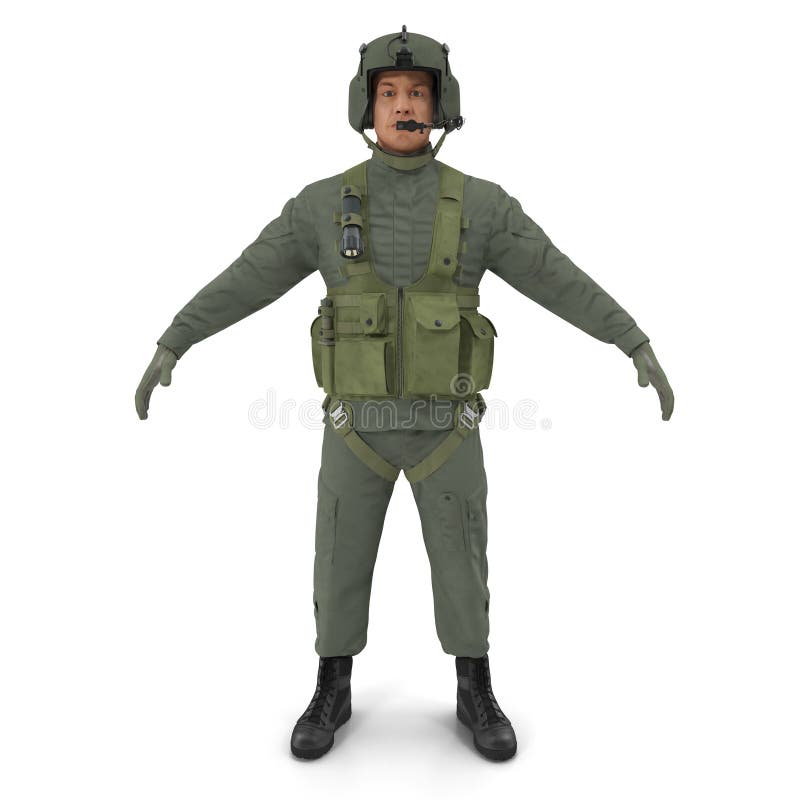 Militaire Proef van de V.S. op wit Front View 3D Illustratie royalty-vrije illustratie Militaire Proef van de V.S. op wit Front View 3D Illustratie royalty-vrije illustratie