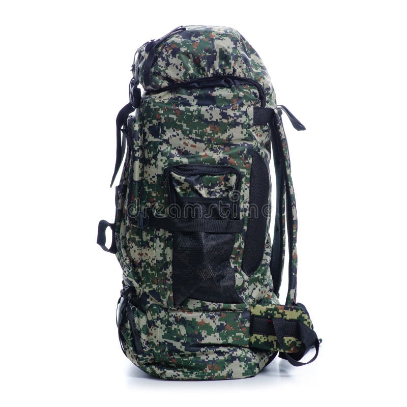 Military backpack hiking stock photo. Image of infantry 179498576