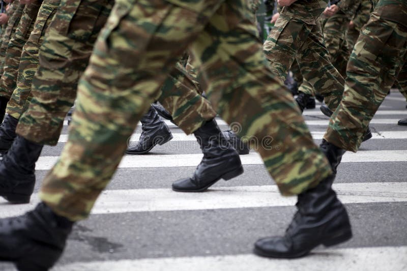 Military Boots stock image. Image of 