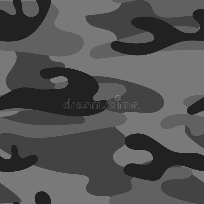 Military Camouflage Seamless Pattern. Khaki Texture. Trendy Background ...