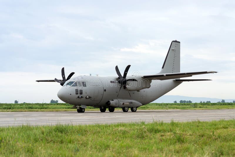 Military cargo plane